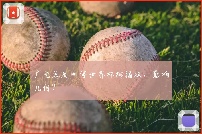 广电总局叫停世界杯转播权,影响几何?